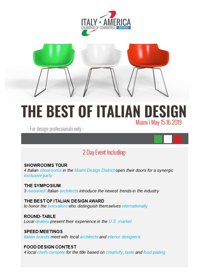 The Best of Italian Design - flyer.rev